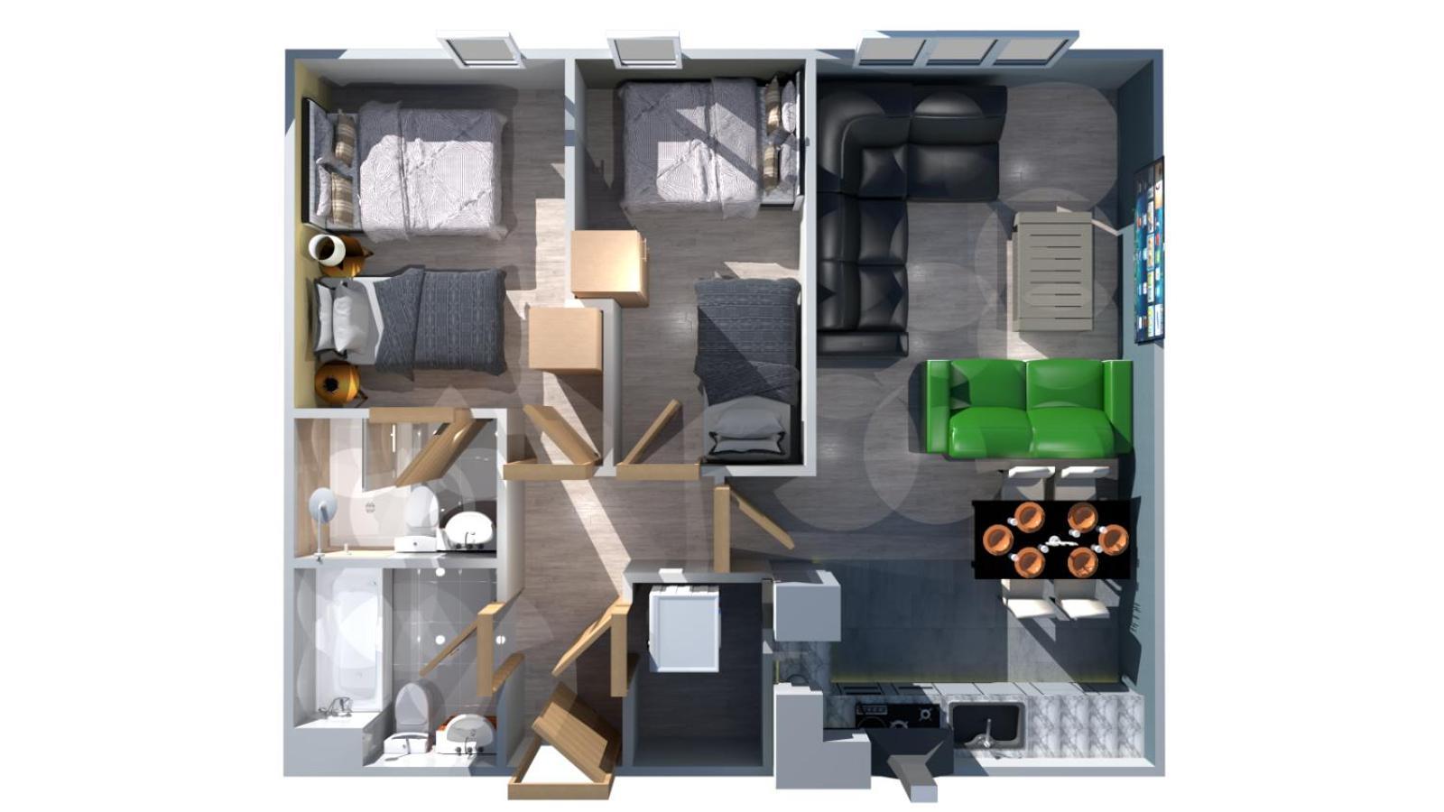 Sidemersey Livings- Convenient And Central 2-Bedroom Haven In L1 Liverpool Exteriör bild